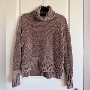 T.J.Maxx Taupe Cowl Neck Sweater